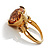 Citrine Rock Cocktail Ring - view 7