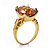 Citrine Rock Cocktail Ring - view 8