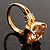 Citrine Rock Cocktail Ring - view 9
