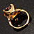 Citrine Rock Cocktail Ring - view 10