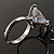 Clear Crystal Heart Ring - view 5