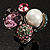 Luxurious Crystal Cluster Cocktail Ring (Multicoloured) - view 2