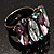 Multicoloured Oval-Cut Crystal Cocktail Ring - view 7
