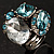 Crystal Cluster Cocktail Ring (Clear&Light Blue) - view 6