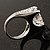Clear Crystal Cz Statement Ring (Silver Tone) - view 15