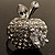 Clear Crystal CZ Apple Ring (Silver Tone) - view 6