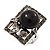 Square Diamante Fancy Ring In Burn Silver Metal - view 7