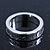 Silver Plated 'Everything happens for a reason' Engraved Ring - Size 8 - view 4