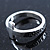 Silver Tone 'FOREVER' Cross Knuckle Ring - view 7