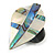 37mm/Silvery/Natural/Abalone Leaf Shape Sea Shell Ring/Handmade/ Slight Variation In Colour/Natural Irregularities - view 6