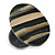 32mm/Black/Beige/Natural Oval Shape Sea Shell Ring/Handmade/ Slight Variation In Colour/Natural Irregularities - view 7
