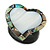 30mm/Silvery Grey/Abalone Heart Shape Sea Shell Ring/Handmade/ Slight Variation In Colour/Natural Irregularities - view 4