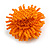 45mm Diameter Orange Glass Bead Flower Stretch Ring/ Size M - view 4
