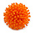 40mm Diameter/ Orange Acrylic/Glass Bead Daisy Flower Flex Ring - Size M - view 2