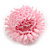 35mm Diameter/Baby Pink Acrylic/Glass Bead Daisy Flower Flex Ring - Size M - view 5