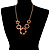 Gold Plated Leopard Print Costume Jewellery Set - view 6