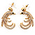 Gold Clear Crystal Firebird Costume Jewellery Set - view 5