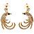 Gold Clear Crystal Firebird Costume Jewellery Set - view 9