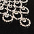 Bridal Swarovski Crystal Bib Necklace And Drop Earring Set (Silver Tone) - view 5