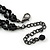 Black Gothic Costume Choker Necklace And Earring Set - view 7