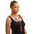 Long Purple Resin and Wood Nugget Tassel Necklace and Earring Set In Silver Tone - 76cm Length (4cm extension) - view 4