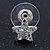 Clear Austrian Crystal Star Pendant With Silver Tone Chain and Stud Earrings Set - 40cm L/ 5cm Ext - Gift Boxed - view 11