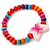Children's Multicoloured Butterfly Wooden Flex Necklace & Flex Bracelet Set - view 5