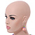 Pastel Pink/ Green/ Purple Wood Flex Necklace, Bracelet and Drop Earrings Set - 46cm L - view 4