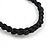 Multicoloured Long Wooden Bead Necklace, Flex Bracelet and Drop Earrings Set - 88cm Long - view 9