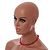 Red Glass/ Red Shell Necklace/ Flex Bracelet (Size M) / Drop Earrings Set - 40cm L/5cm Ext - view 10