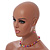 Multicoloured Glass/Shell Necklace/ Flex Bracelet (Size M) / Drop Earrings Set (Assorted Colours) - 40cm L/5cm Ext - view 10