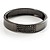 Black Tone Crystal Fashion Bangle
