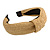 Fashion Braid Straw Style Flex HeadBand/ Head Band, Hairband in Beige